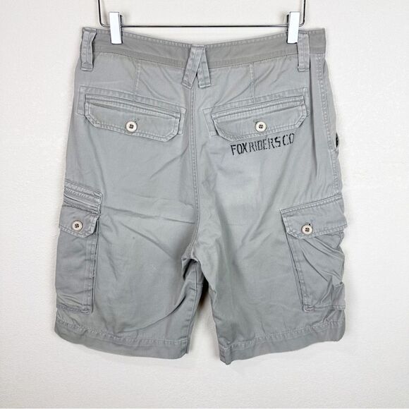 Mens Fox Racing Y2K Khaki Shorts Skateboard 32 Cargo - Picture 5 of 7